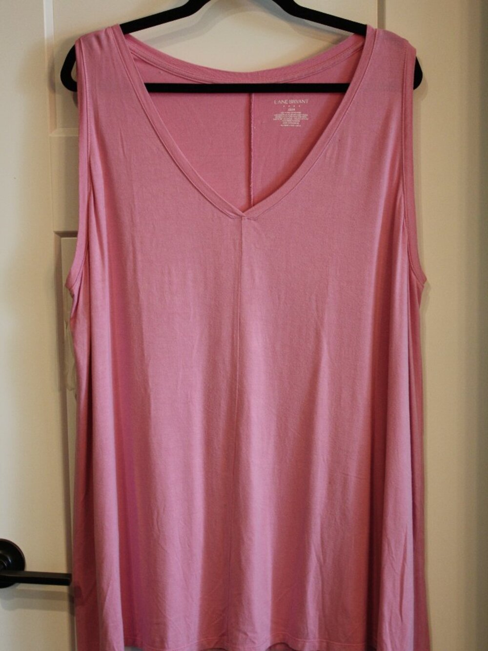 Lane Bryant, Size 22/24, Pink Swing Tee